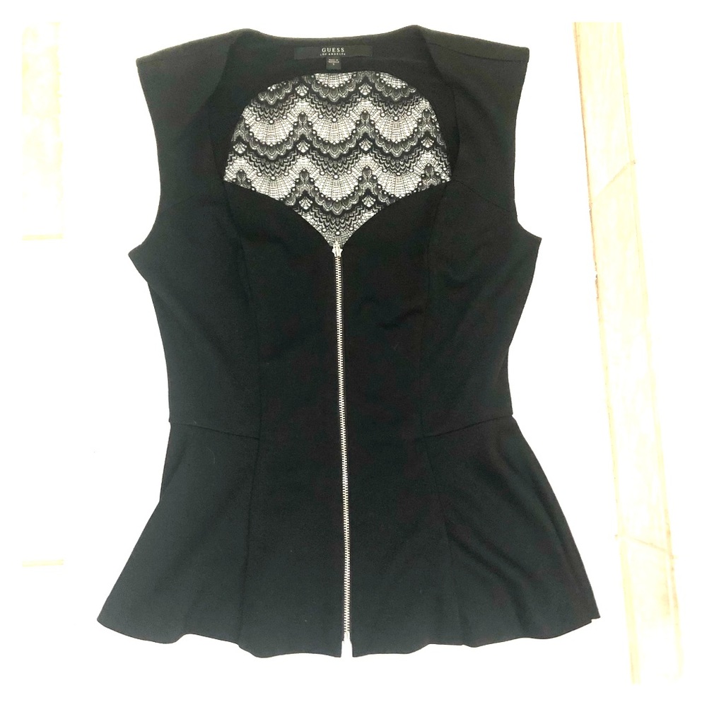 GUESS Dress Black Night-Out Top